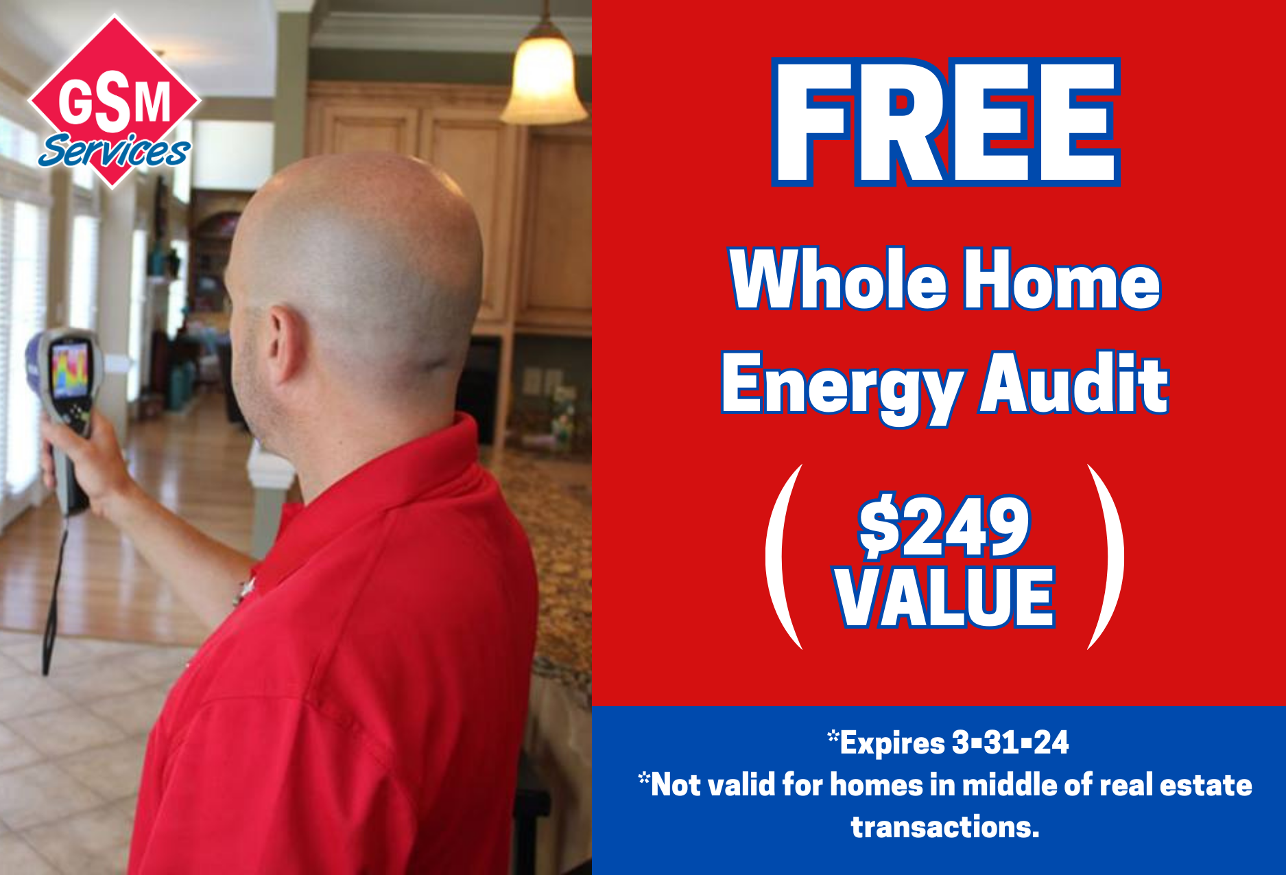 Home Energy Audit Gastonia NC