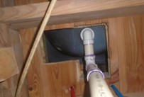 nasty crawl space