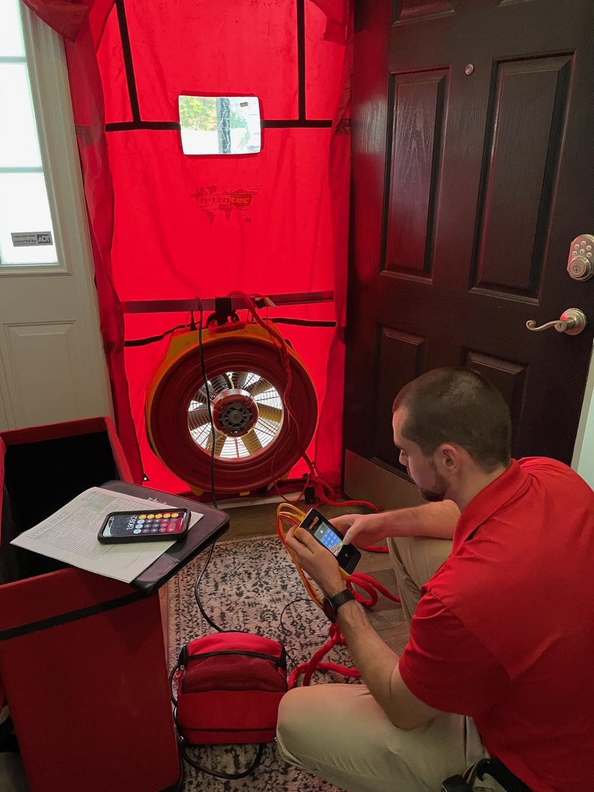 Blower Door Test