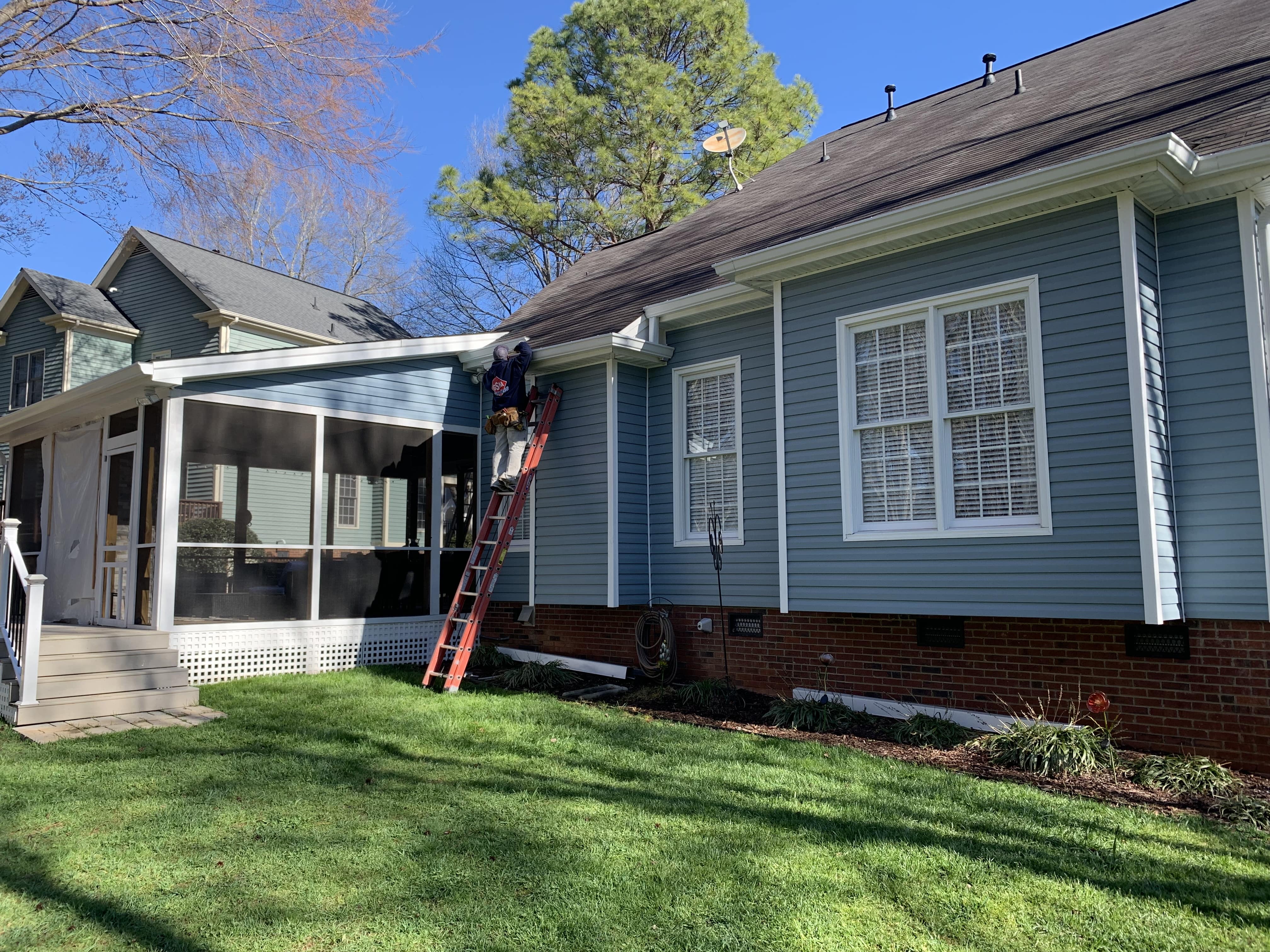 Gutter installation