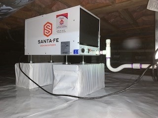 crawl space dehumidifier