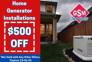 Generator Installation Special