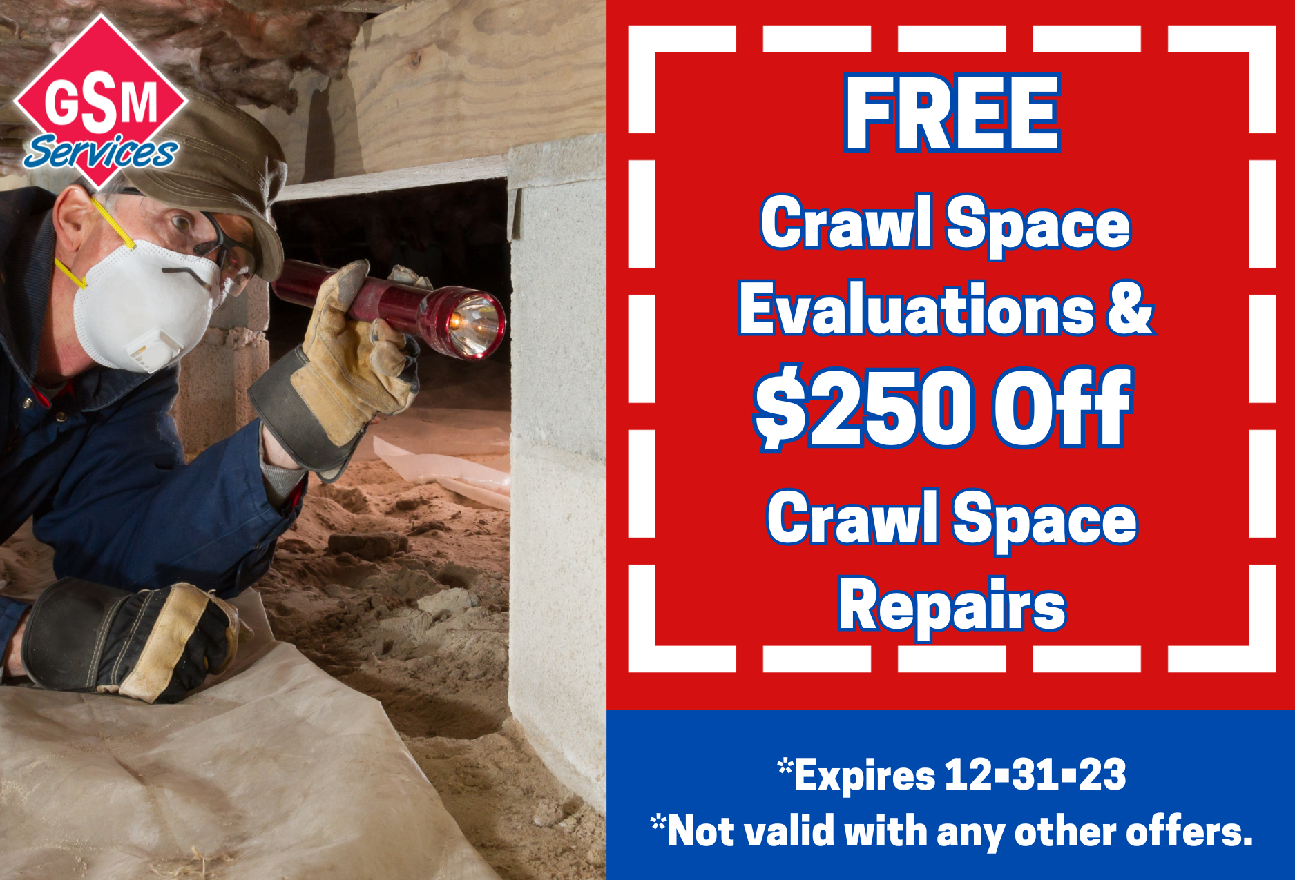 crawl space cleaning special