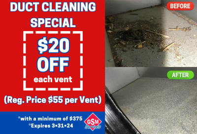 Air Duct Cleaning Special Charlotte Gastonia