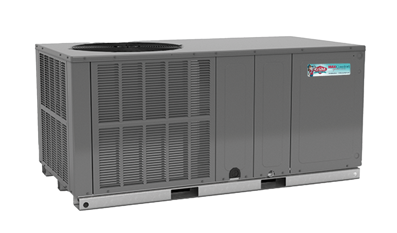 gas package unit installation