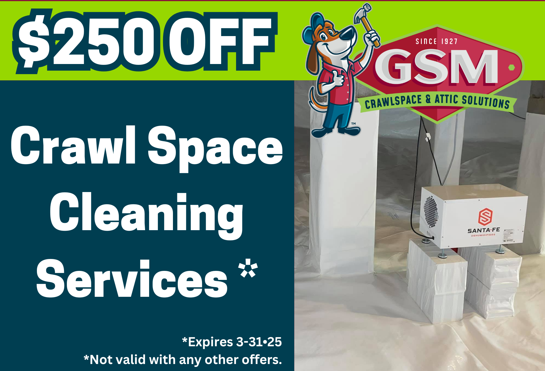 crawl space cleaning services charlotte