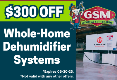 Whole-Home Dehumidification System Charlotte NC