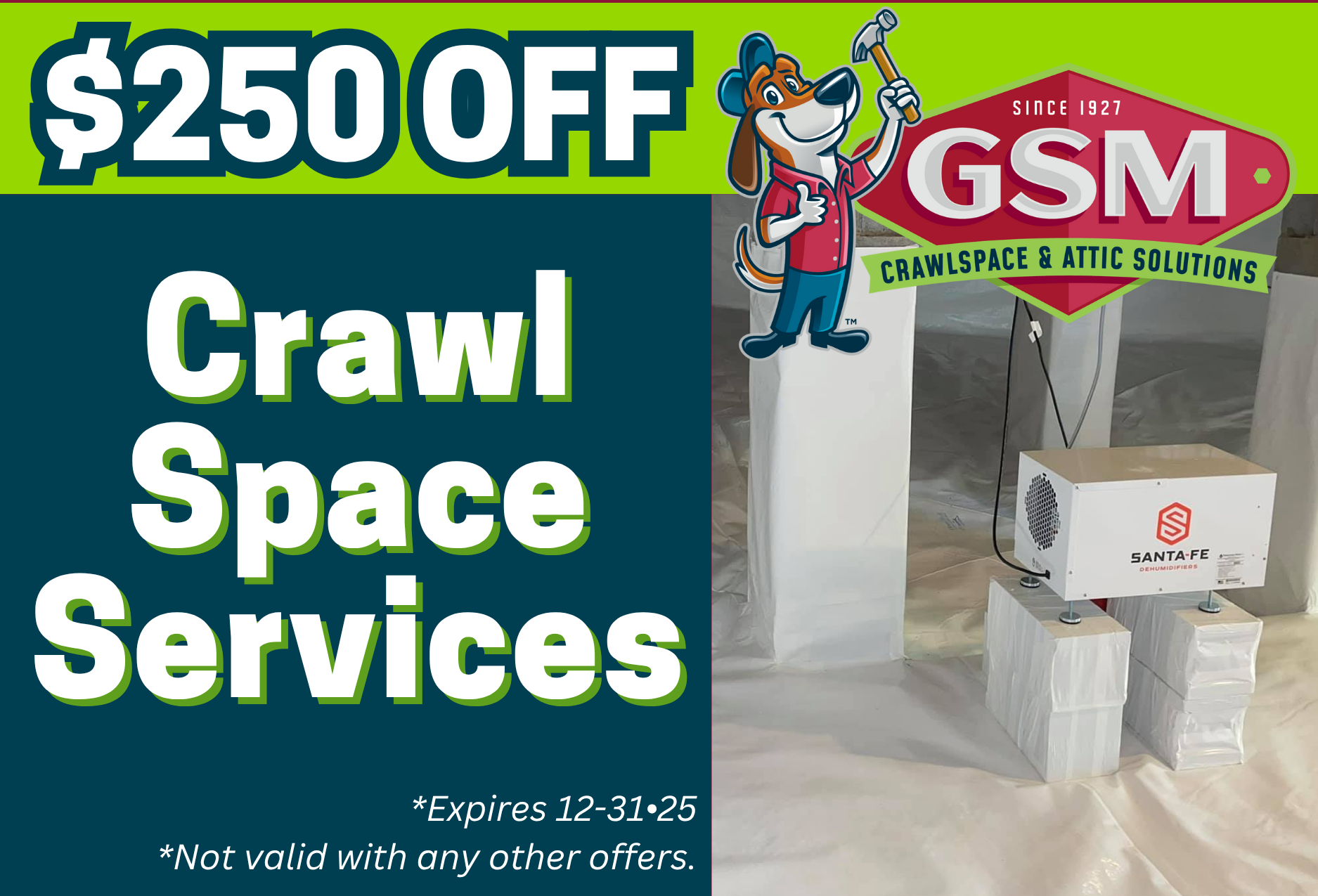 Crawl Space Encapsulation Services Charlotte