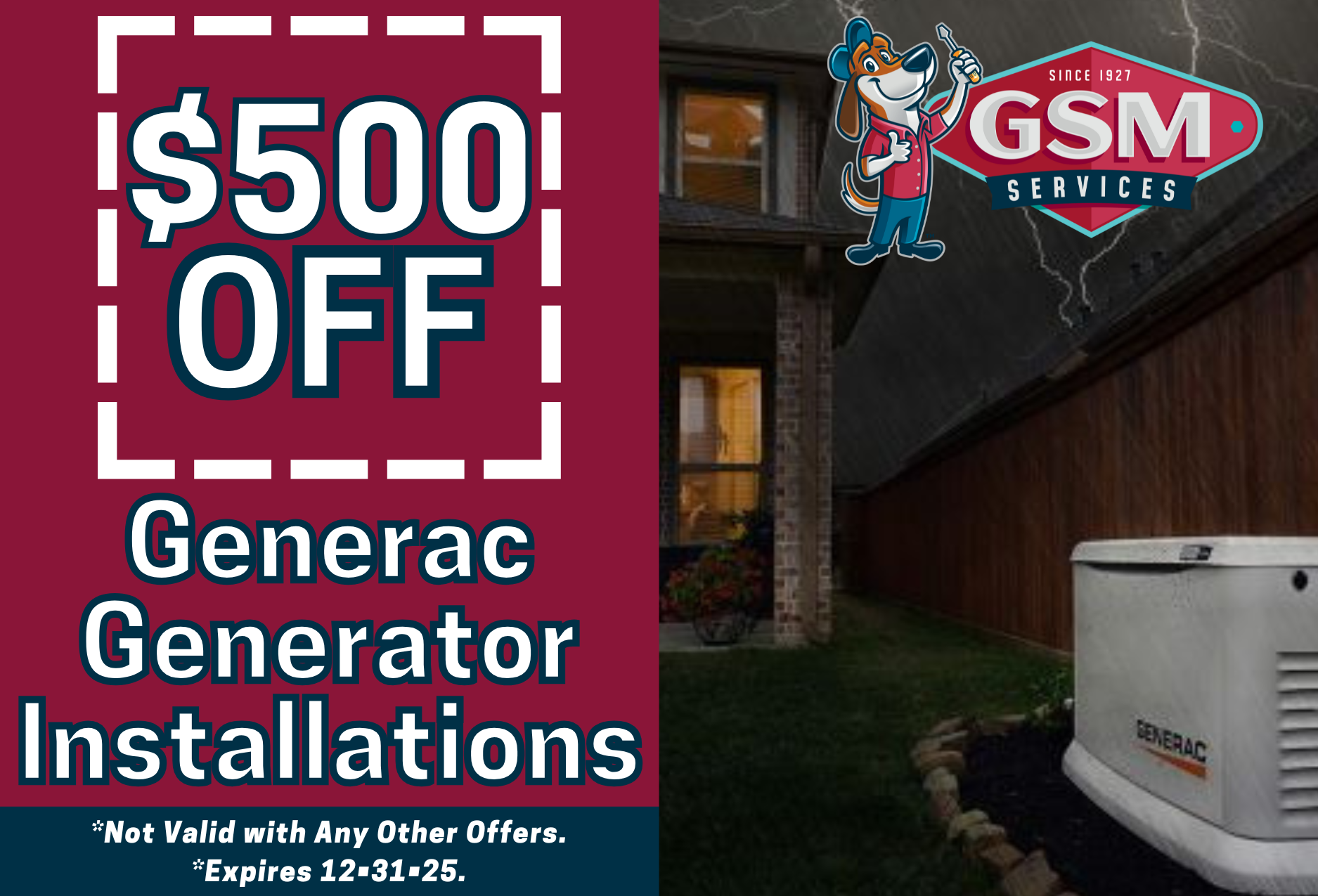 Generator Installers Charlotte NC
