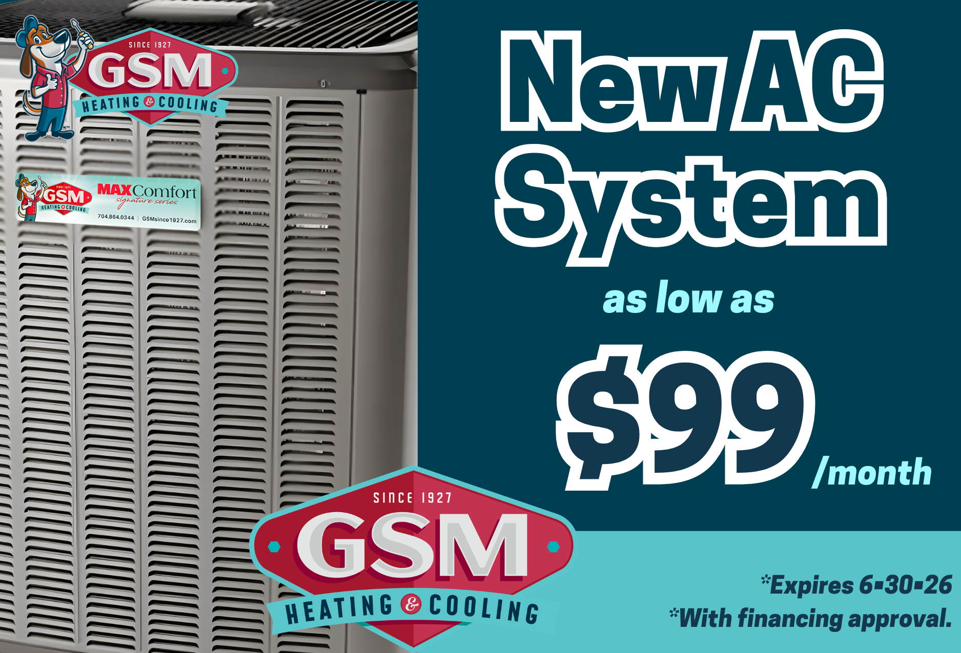 AC System Replacecment Gastonia NC