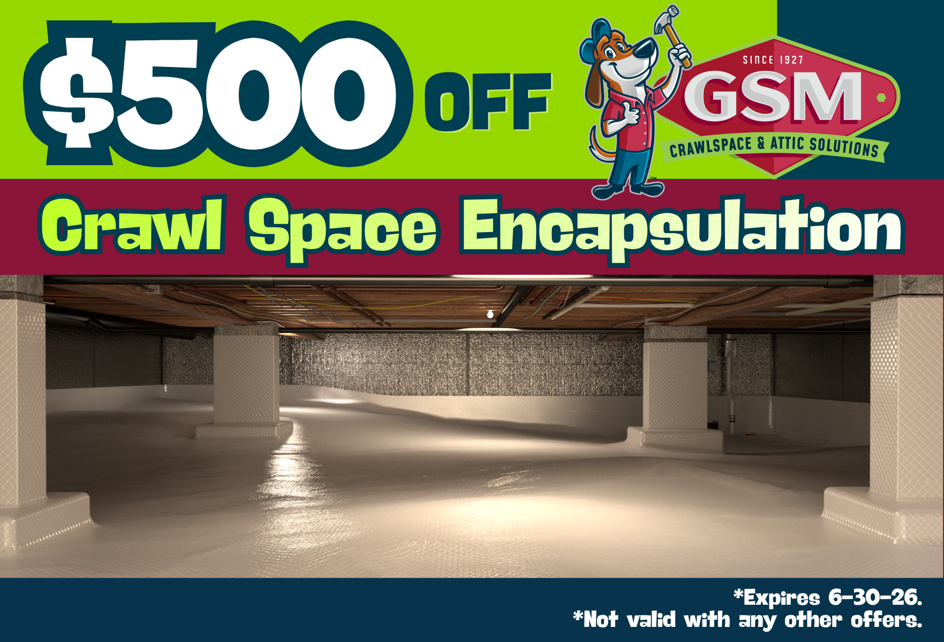 crawlspace encapsulation charlotte