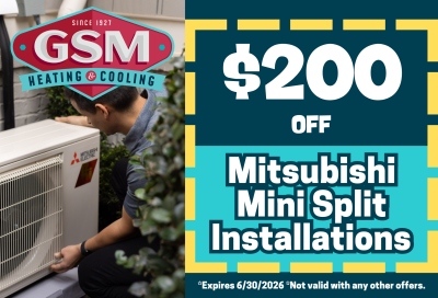 Mitsubishi Minisplit Installer Charlotte, NC