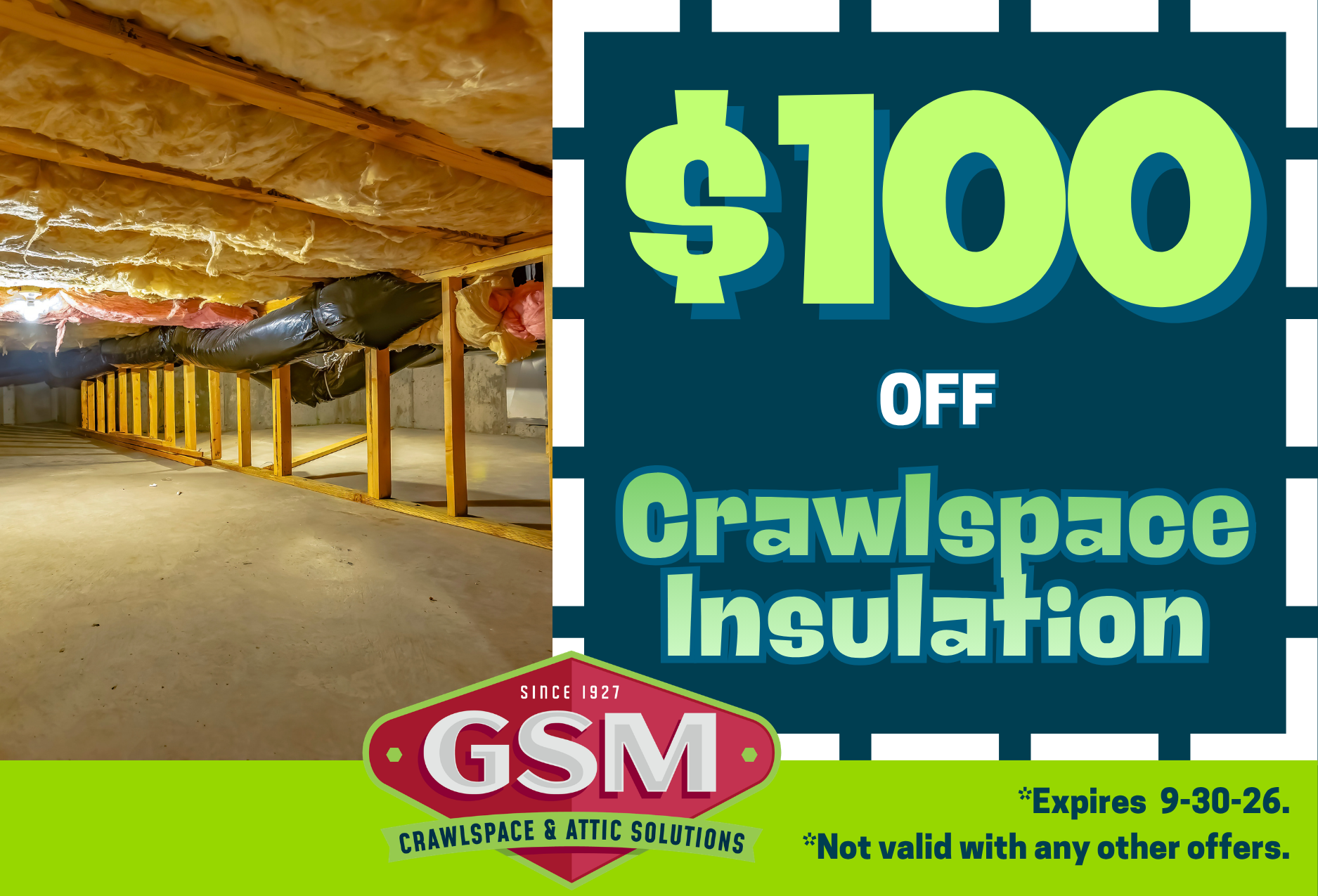 Crawl Space Insulation Charlotte