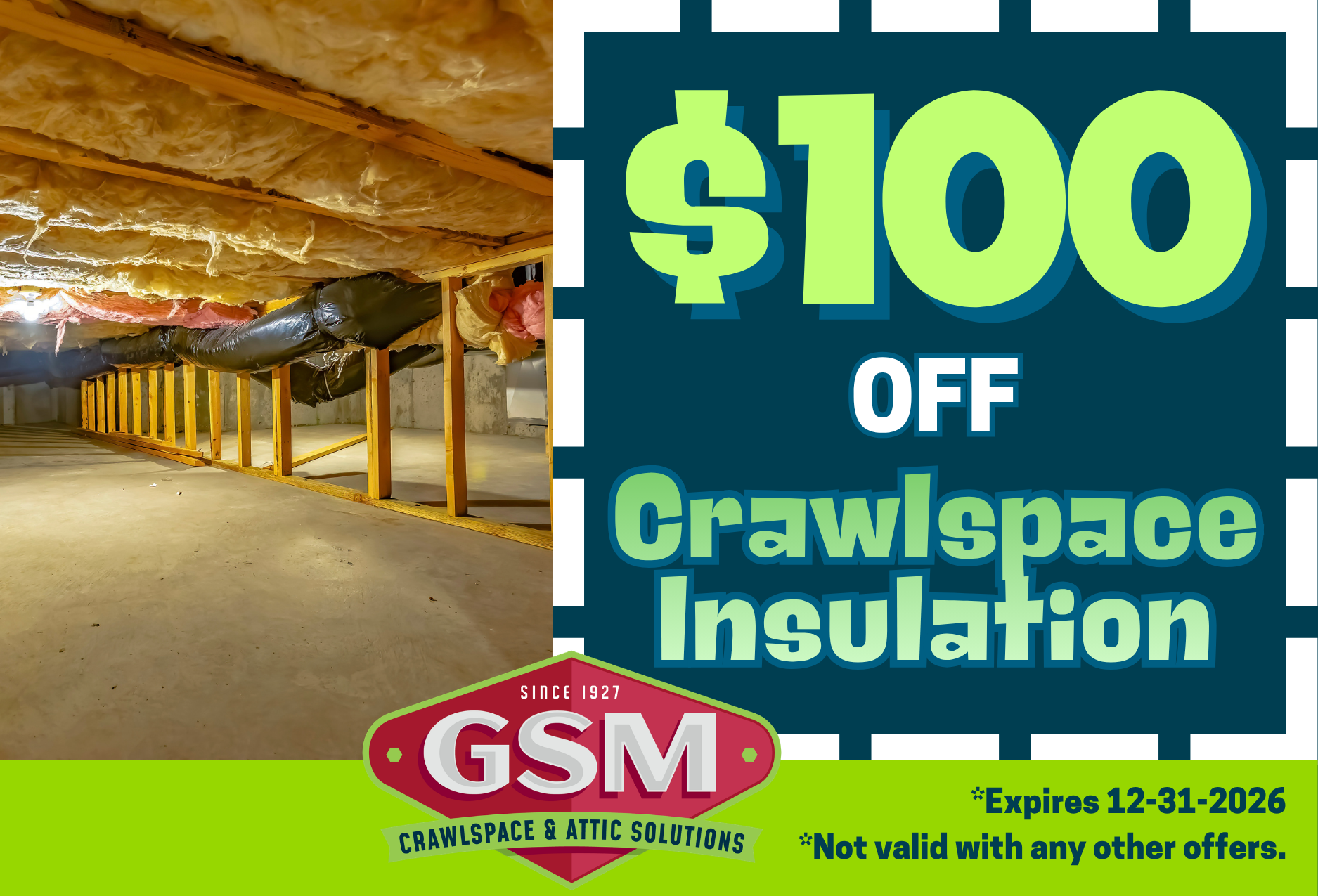 Crawl Space Insulation Charlotte, NC