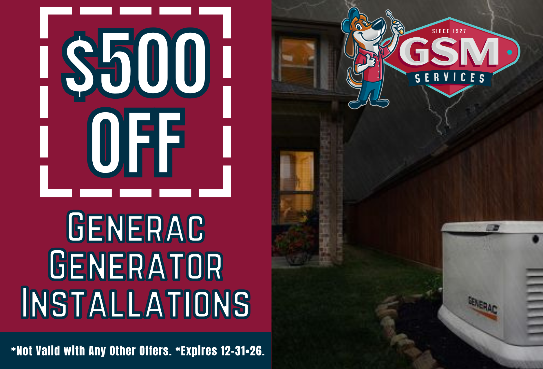 Generator Installers Charlotte NC
